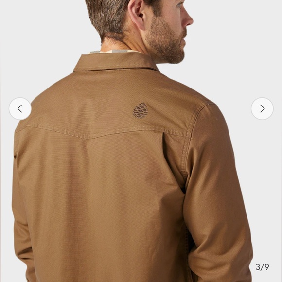 Stio Men's Light Brown Shirt Jacket - Picture 5 of 16